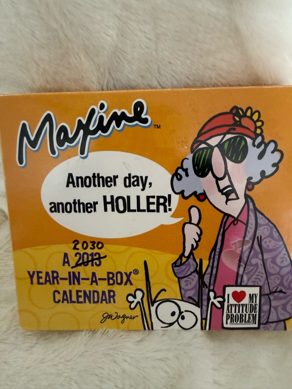 Maxine~Desk Calendar~2013~Unused Joke a Day Year~In A Box